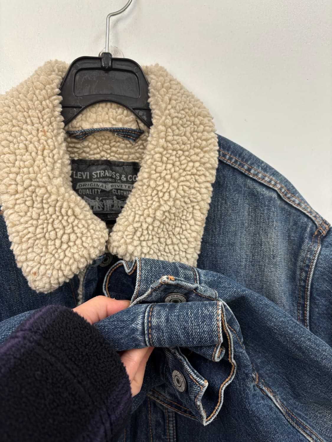 리바이스 90s 블랙탭 데님 자켓 상품이미지4