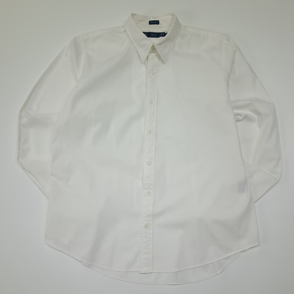 CL895 XL 폴로 00s 엘라스틴 화이트포니 화이트 셔츠 남방 상품이미지1