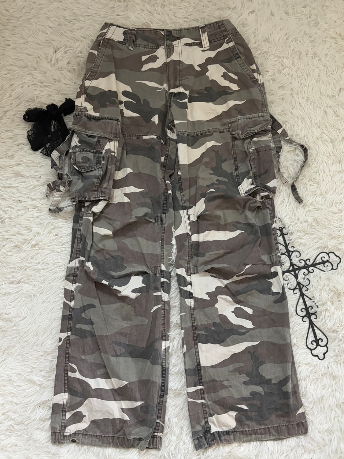 • Military Cargo Multi-Pocket Pants 상품이미지1