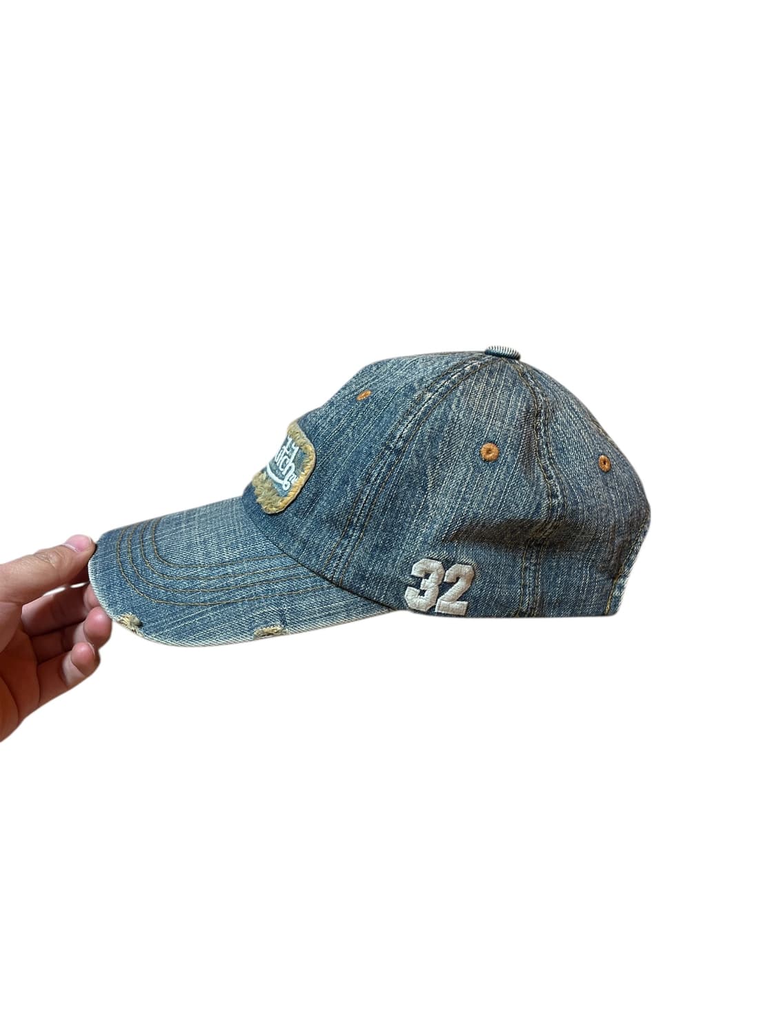 본 더치 데님 디스트로이드 볼캡 FREE  상품이미지3