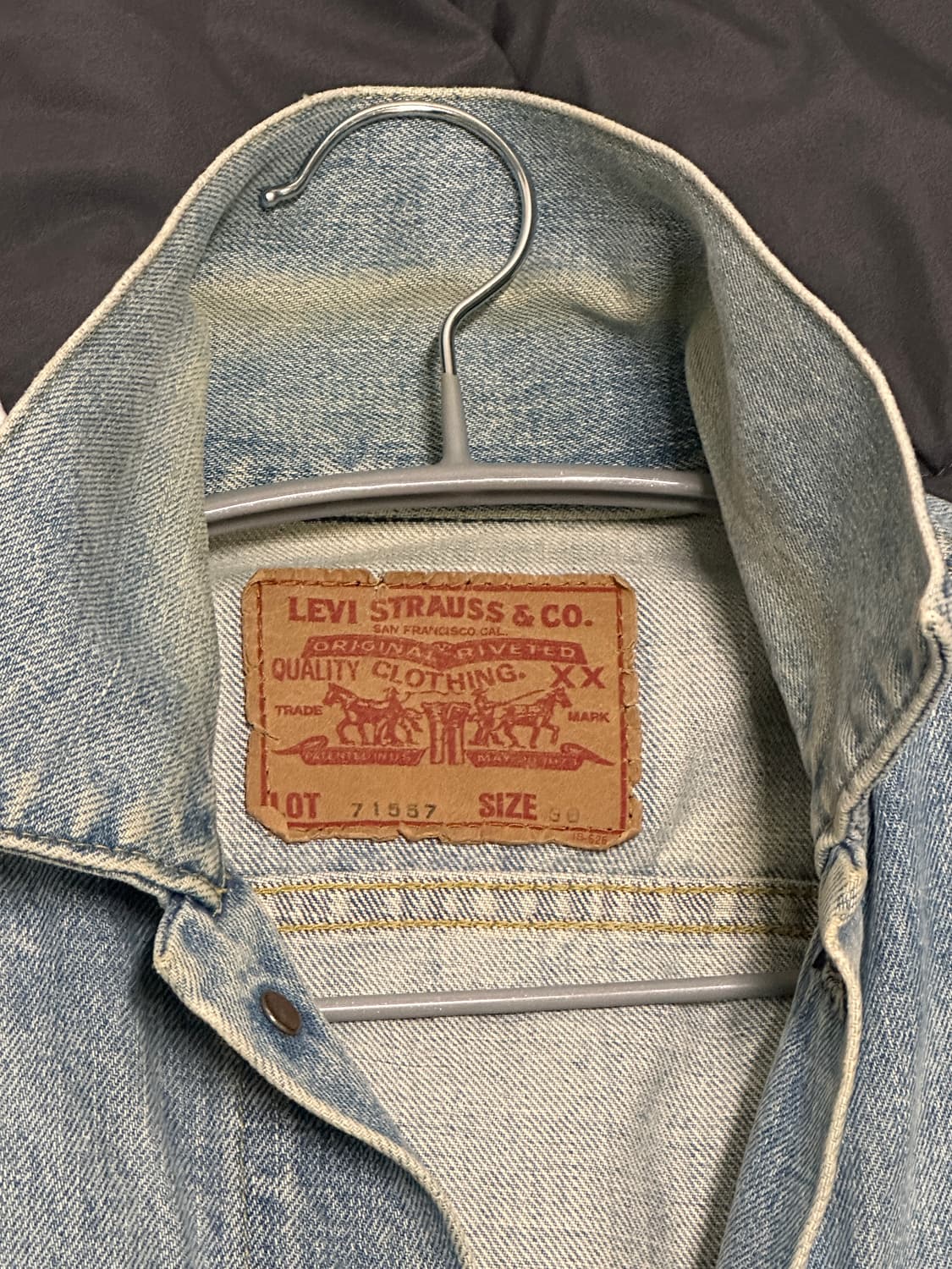 (38) 리바이스 빅E 71557 데님자켓 트러커 상품이미지3