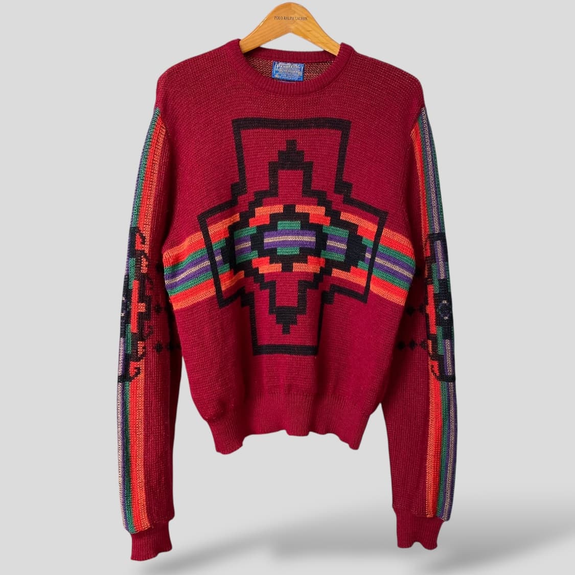 (M)펜들턴 나바호 버진 울 크루넥 니트 스웨터 상품이미지1