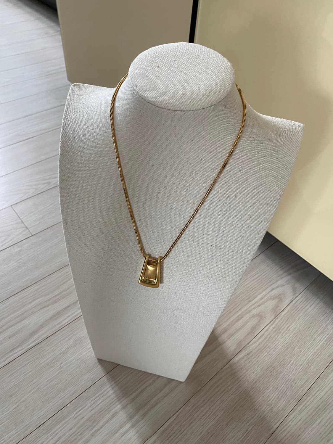 미국수입 Monet 골드 팬던트 목걸이 상품이미지8