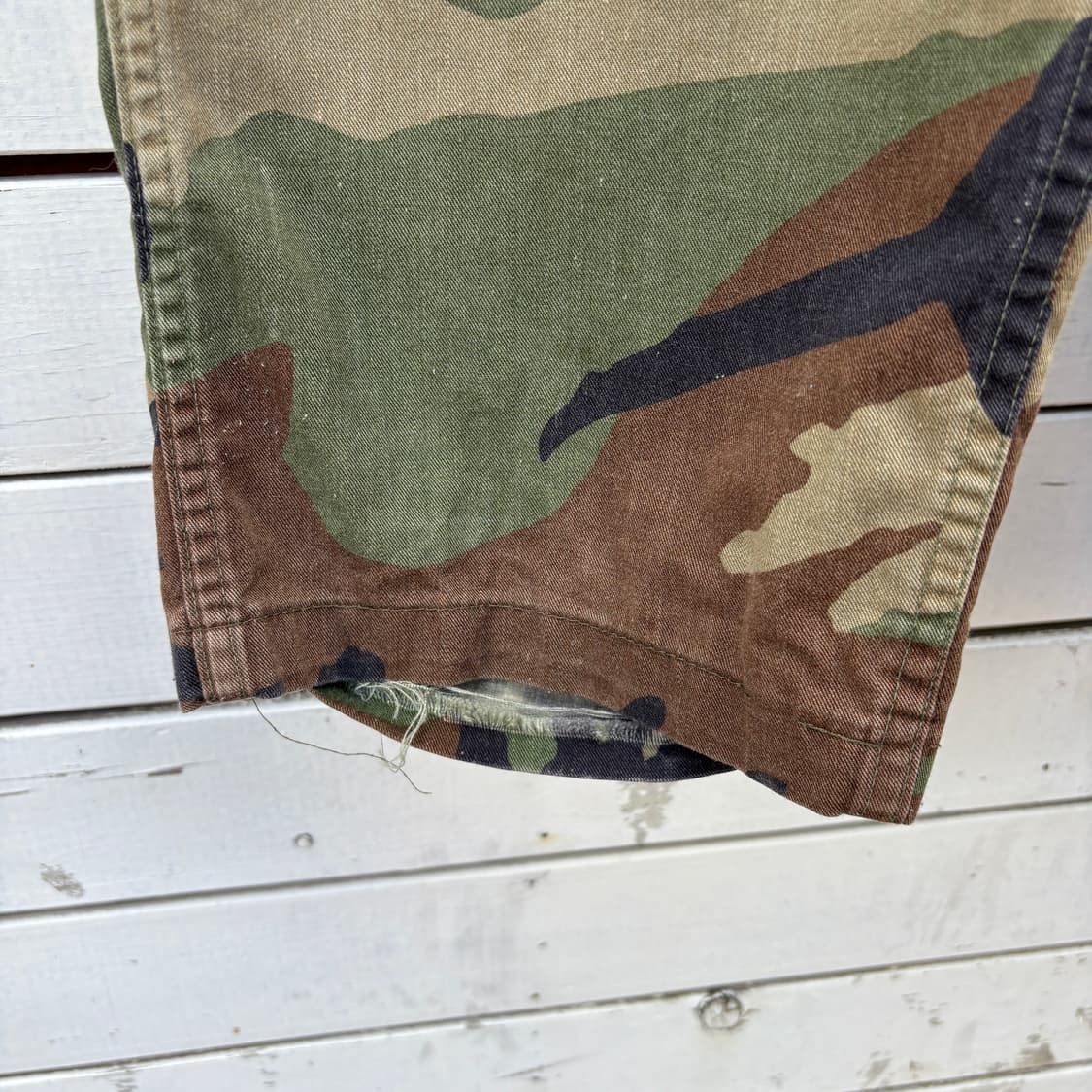 Vintage 90s 오리지널 미군 우드랜드 BDU 밀리터리 팬츠 상품이미지5