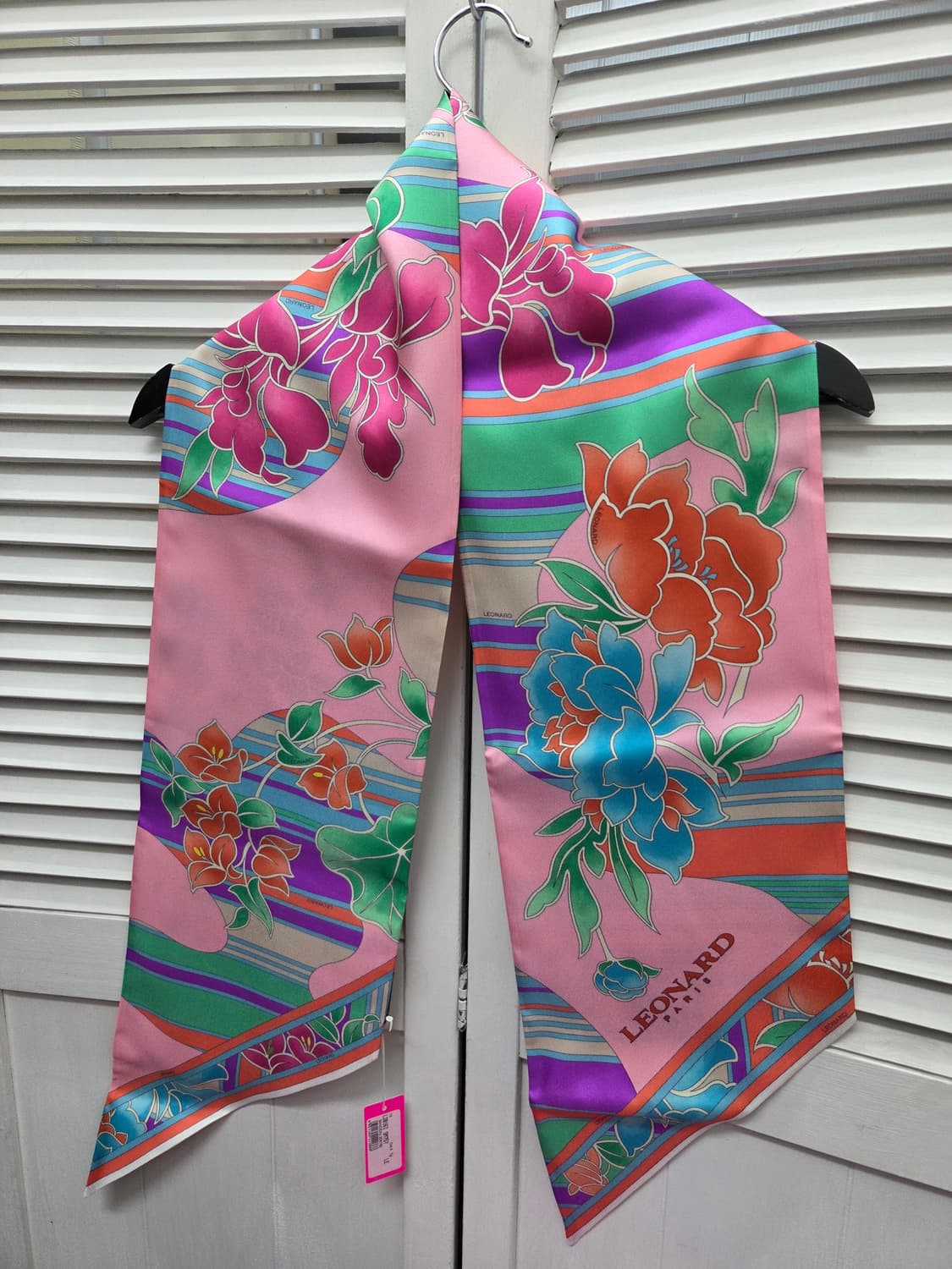 레오나드 실크 스카프 새제품 상품이미지2