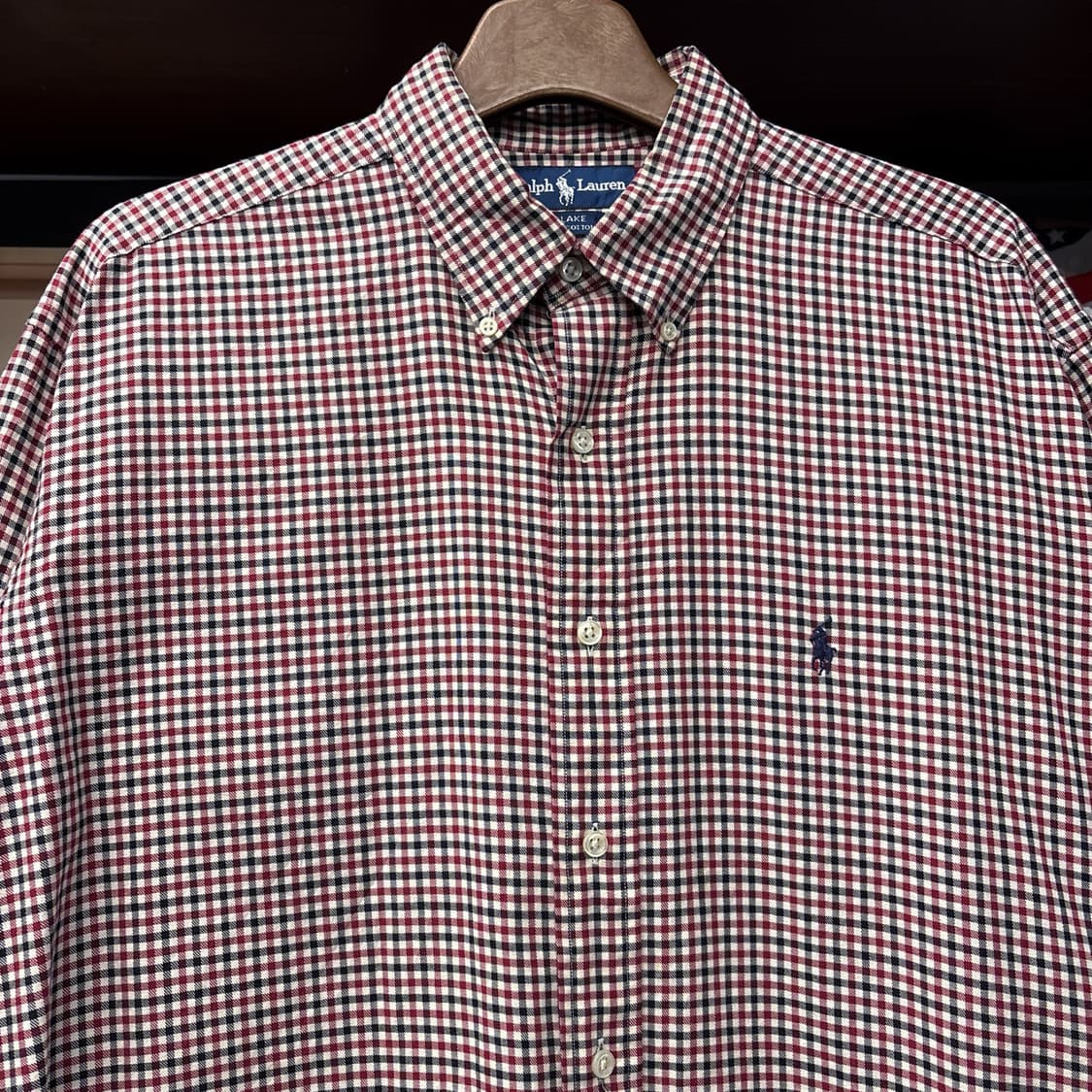 00s 폴로 랄프로렌 블레이크핏 클래식 건클럽체크 버튼다운셔츠 N1103 상품이미지3