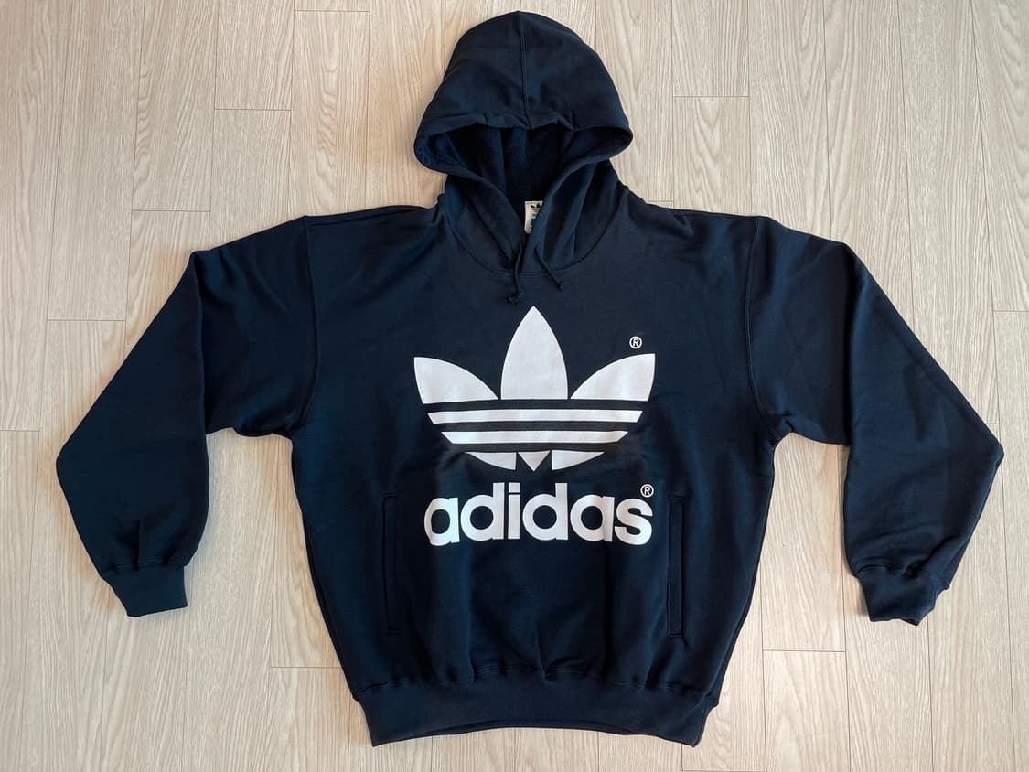 아디다스 90s 올드 트레포일 OG 후드티 블랙 ADIDAS OLD 상품이미지1