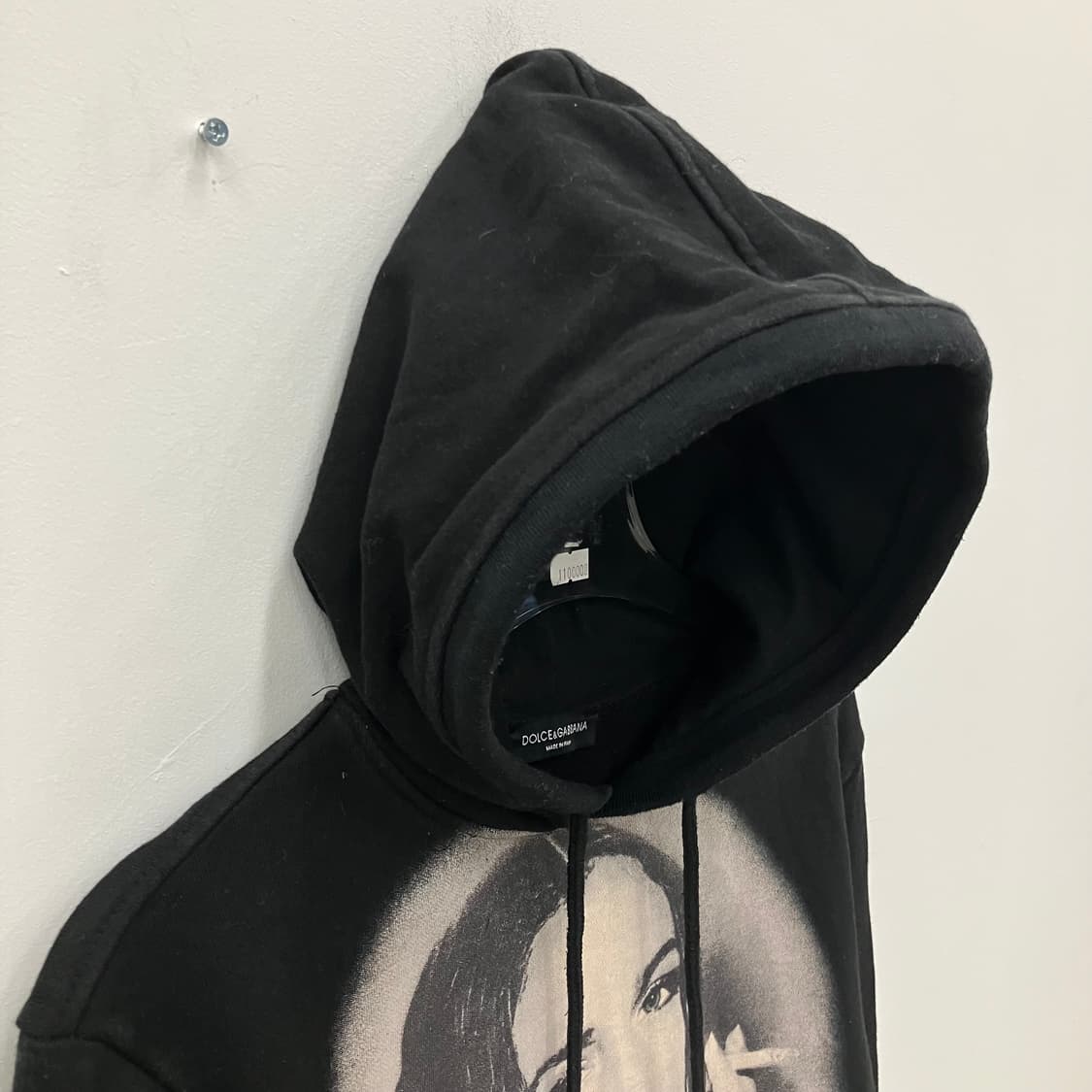 돌체앤가바나 모니카 벨루치 프린팅 후드티 S 상품이미지4