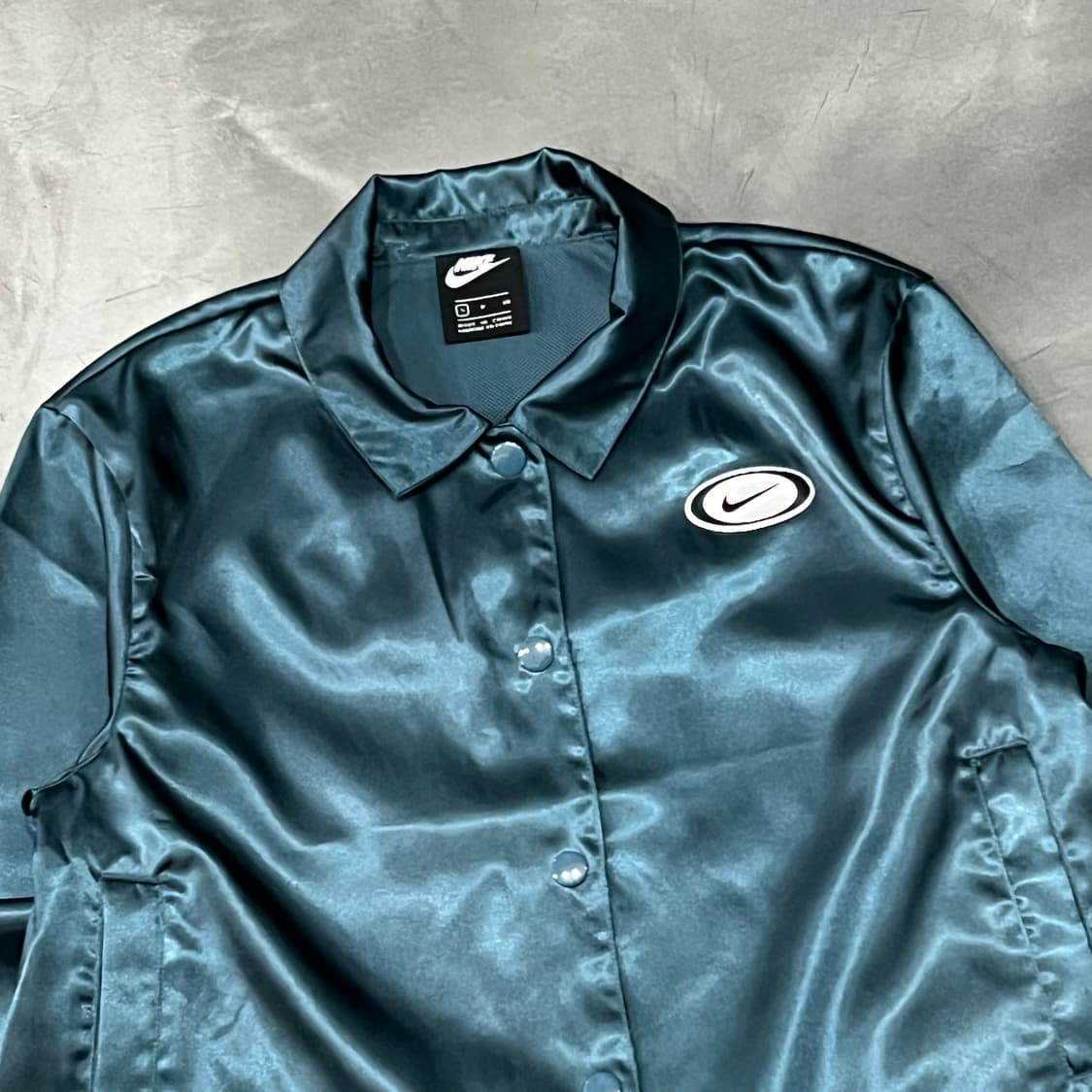  나이키 로고 새틴 자켓 y15731 상품이미지3