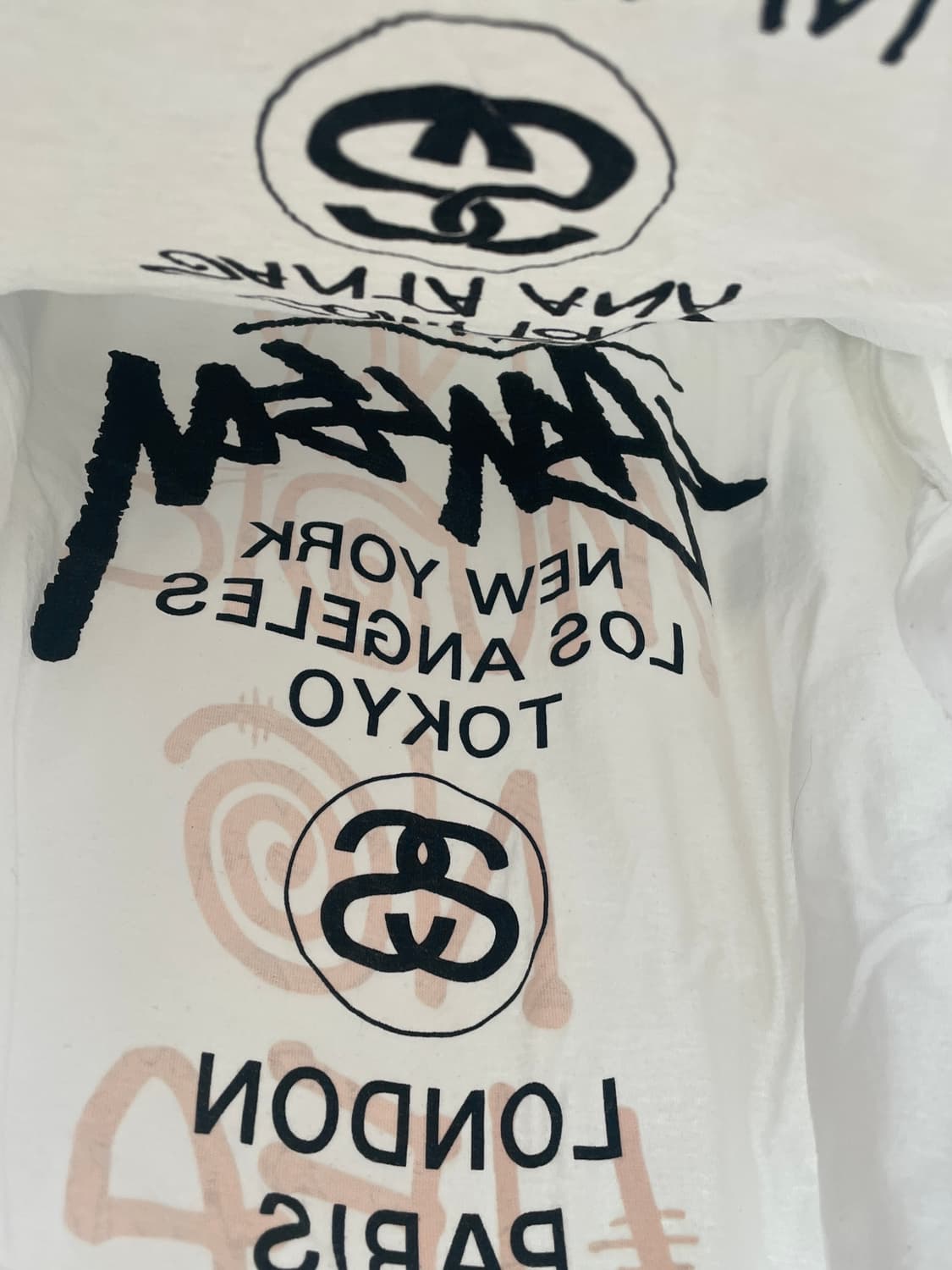 Stussy No Music No Life 남성 반팔 티셔츠 상품이미지6