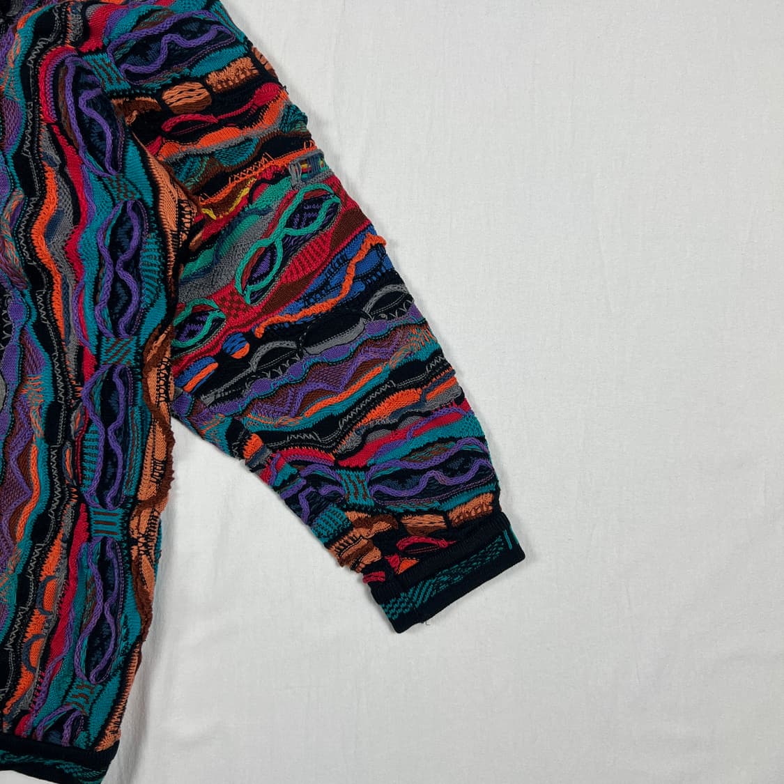 90’s 쿠지 coogi 기하학 케이블 니트 상품이미지3
