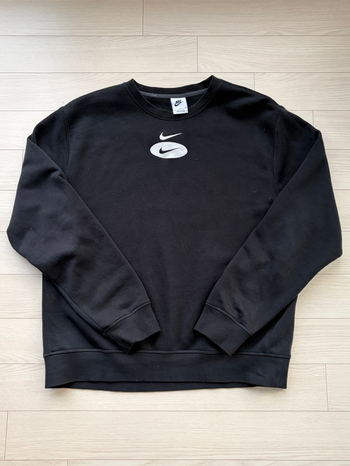 NSW 나이키 더블 스우시 스웻 블랙 103  상품이미지1