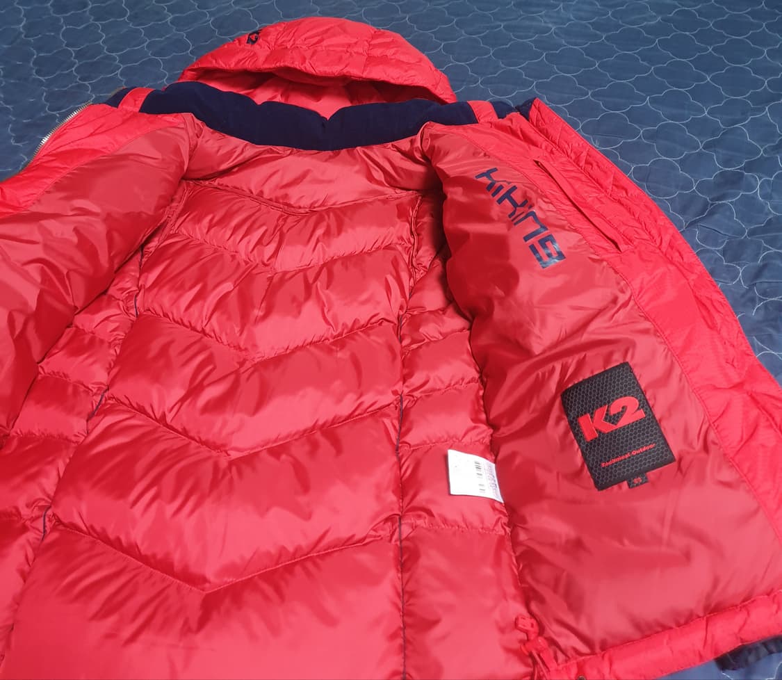 K2 오리털 패딩 레드 (85) 상품이미지3