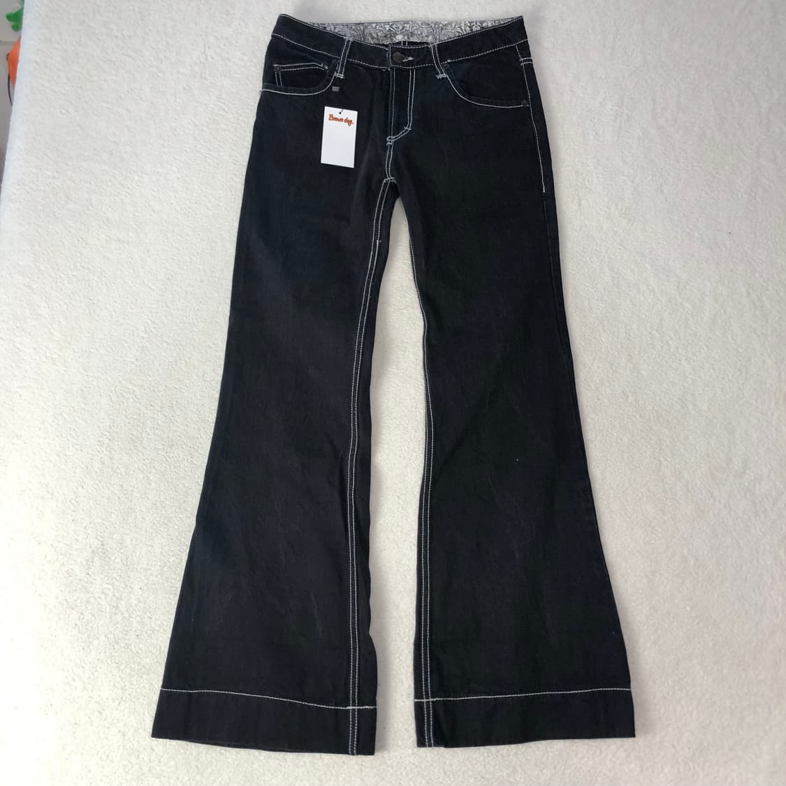 재패니즈빈티지 부츠컷 스티치 데님팬츠 상품이미지1