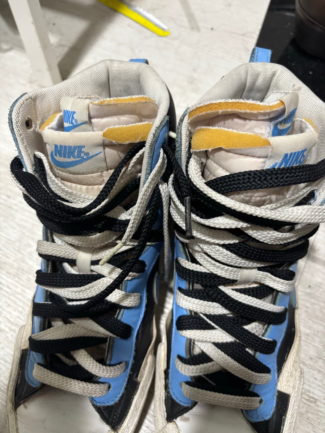 나이키 사카이 블레이저 흰파 275 상품이미지1