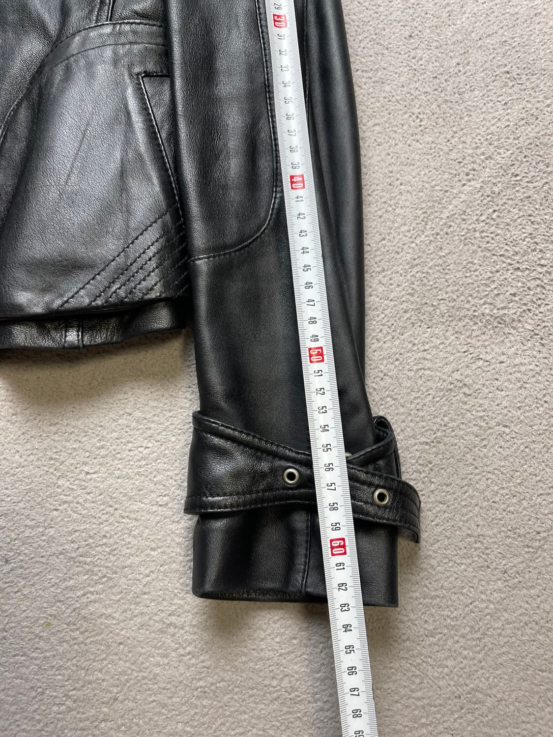 [77] 여성 하이넥 레더자켓 - 양가죽자켓  상품이미지4