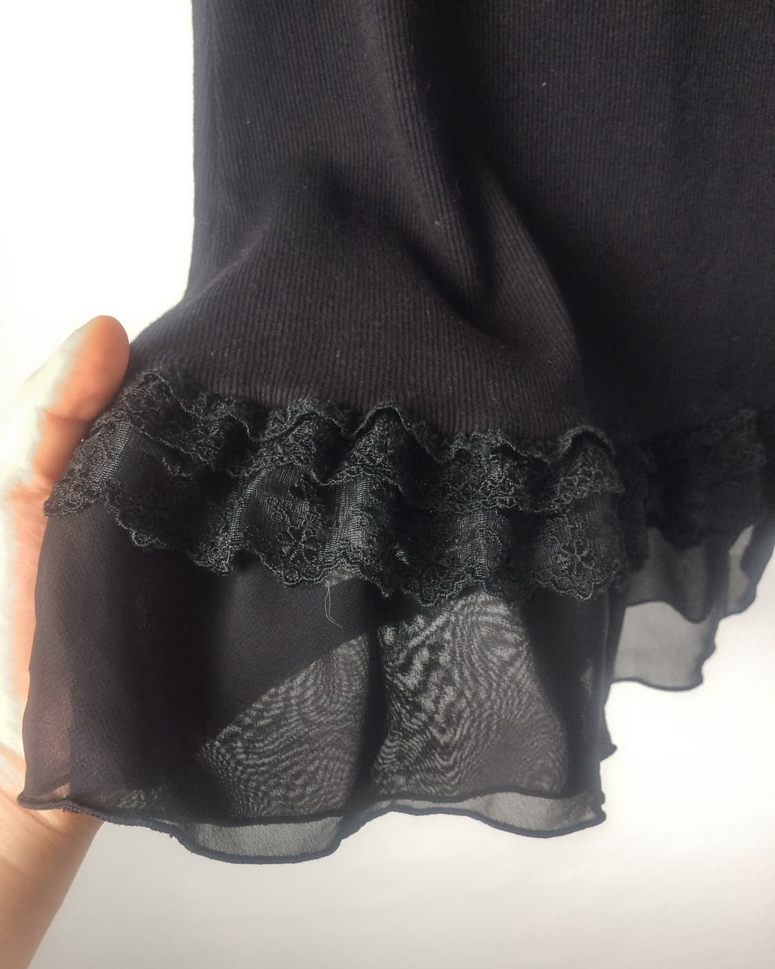 Frill lace sleeveless 상품이미지4