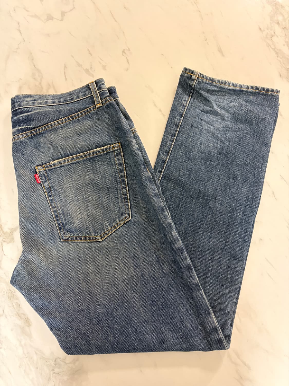 90s-00s 올드 슈프림 데님 팬츠 36 상품이미지1