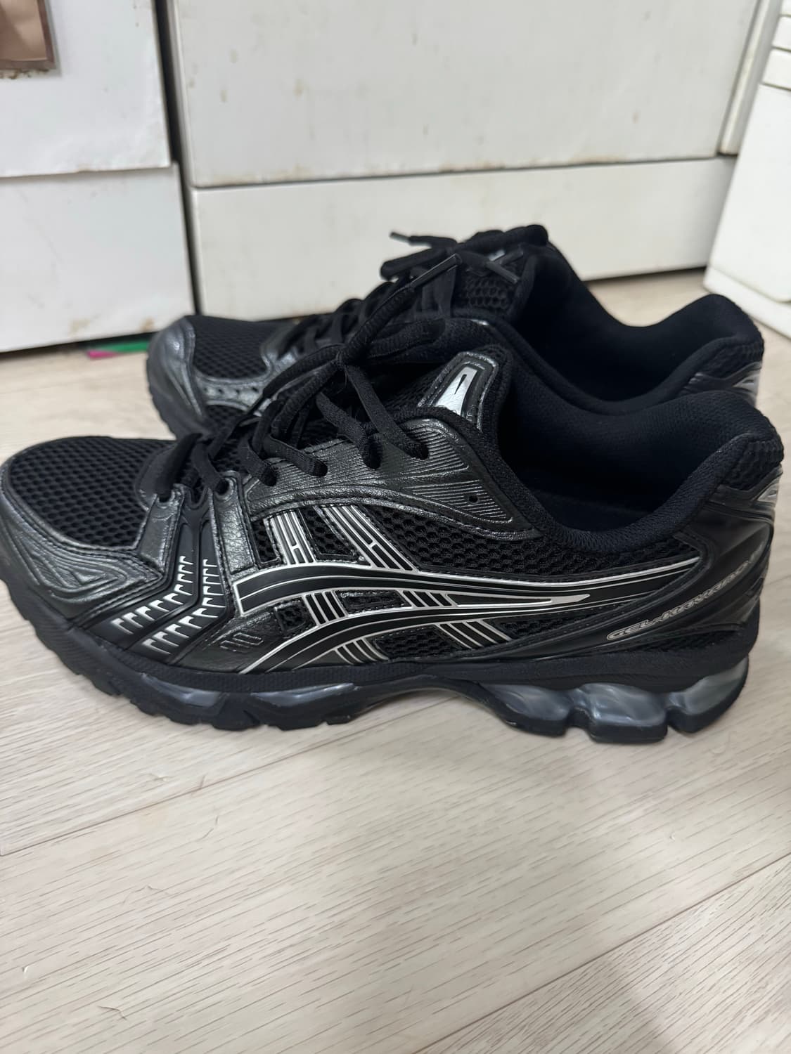 아식스 젤카야노14 블랙퓨어실버 280 상품이미지2