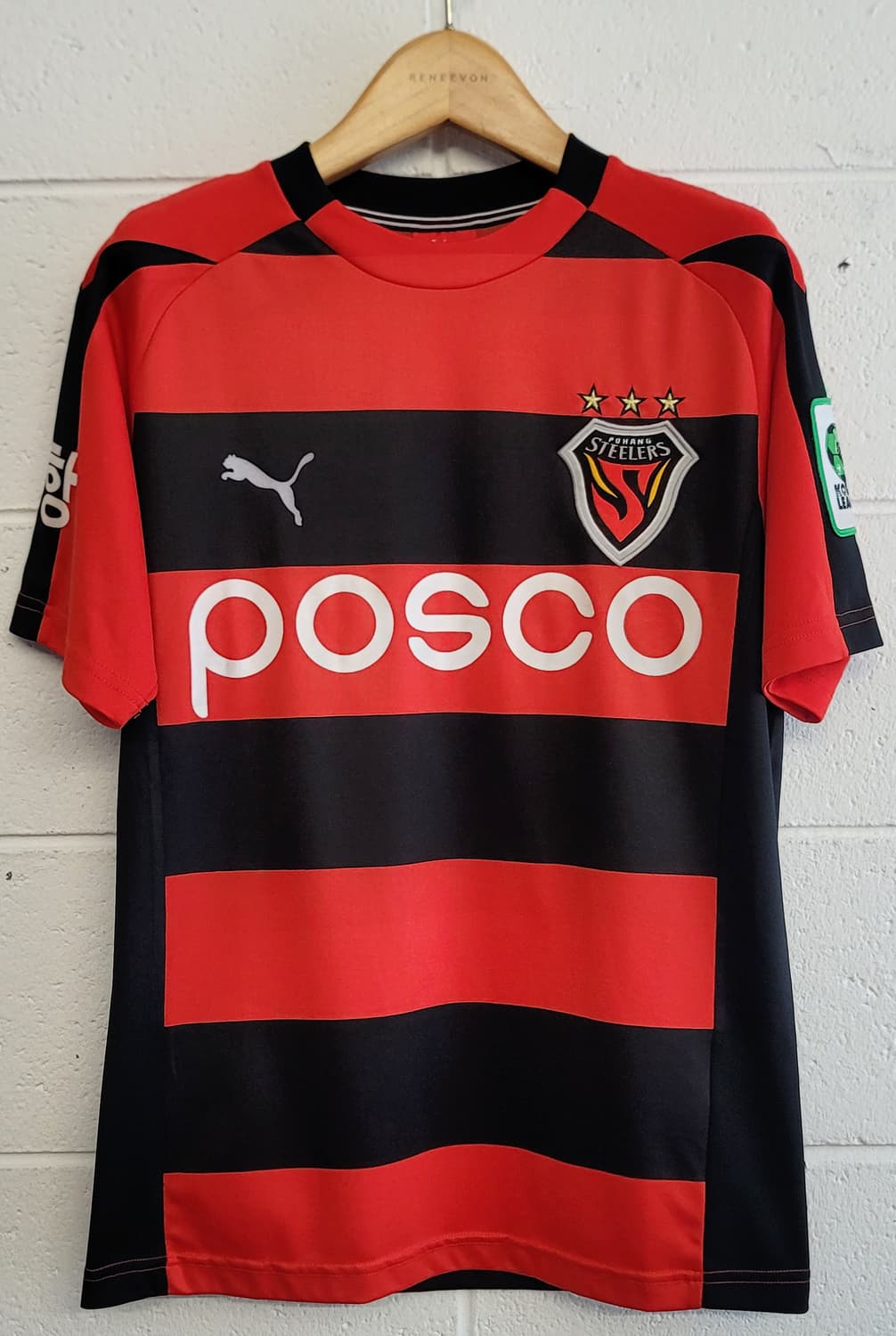 [XS.85] 푸마 2005 포항스틸러스 홈 유니폼(No.20 이동국) 상품이미지2