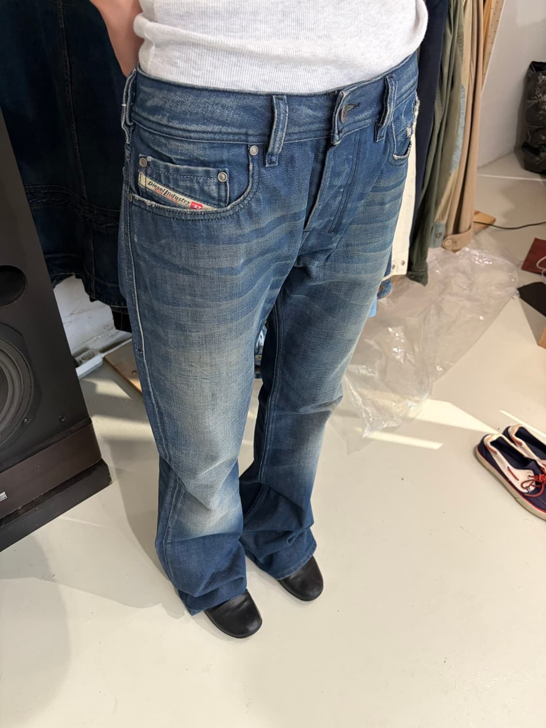 Diesel ZATHAN 부츠컷 진 상품이미지2