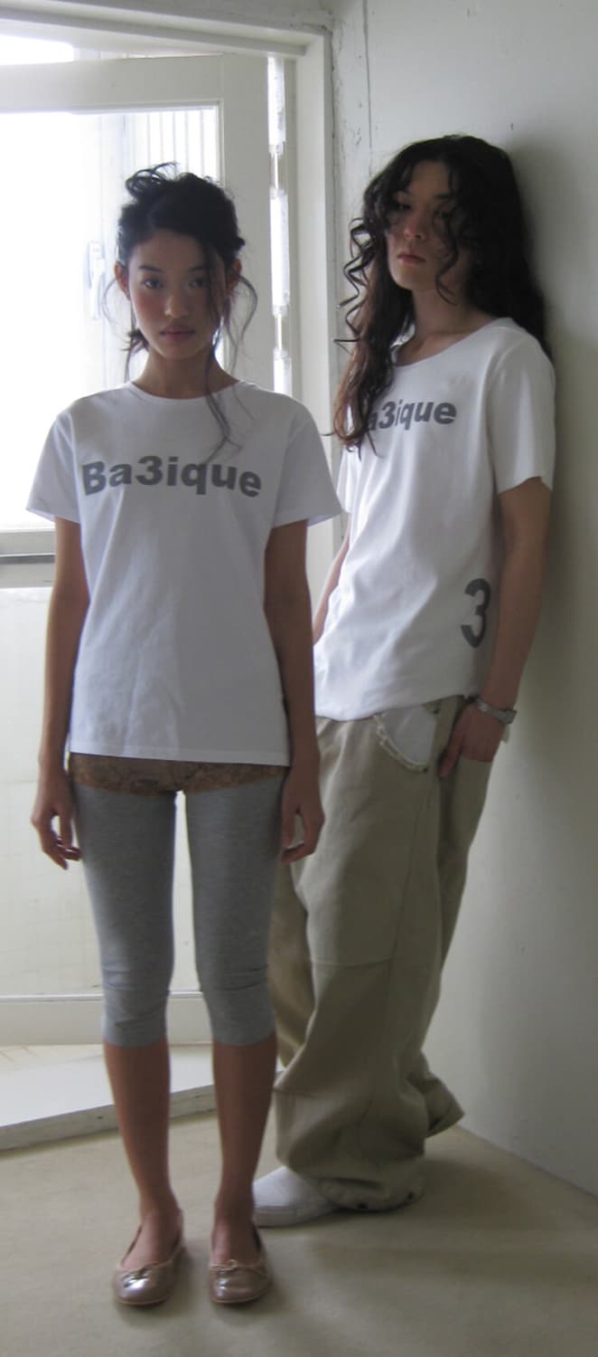 샵페어리 fe.3 루즈 로고 티셔츠 아이보리 상품이미지3