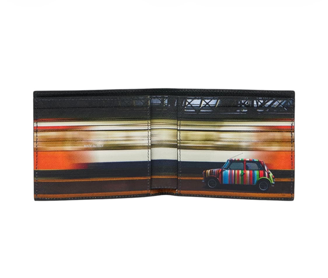 폴 스미스 레더 커뮤터 미니 인테리어 빌폴드 월렛 블랙 상품이미지1