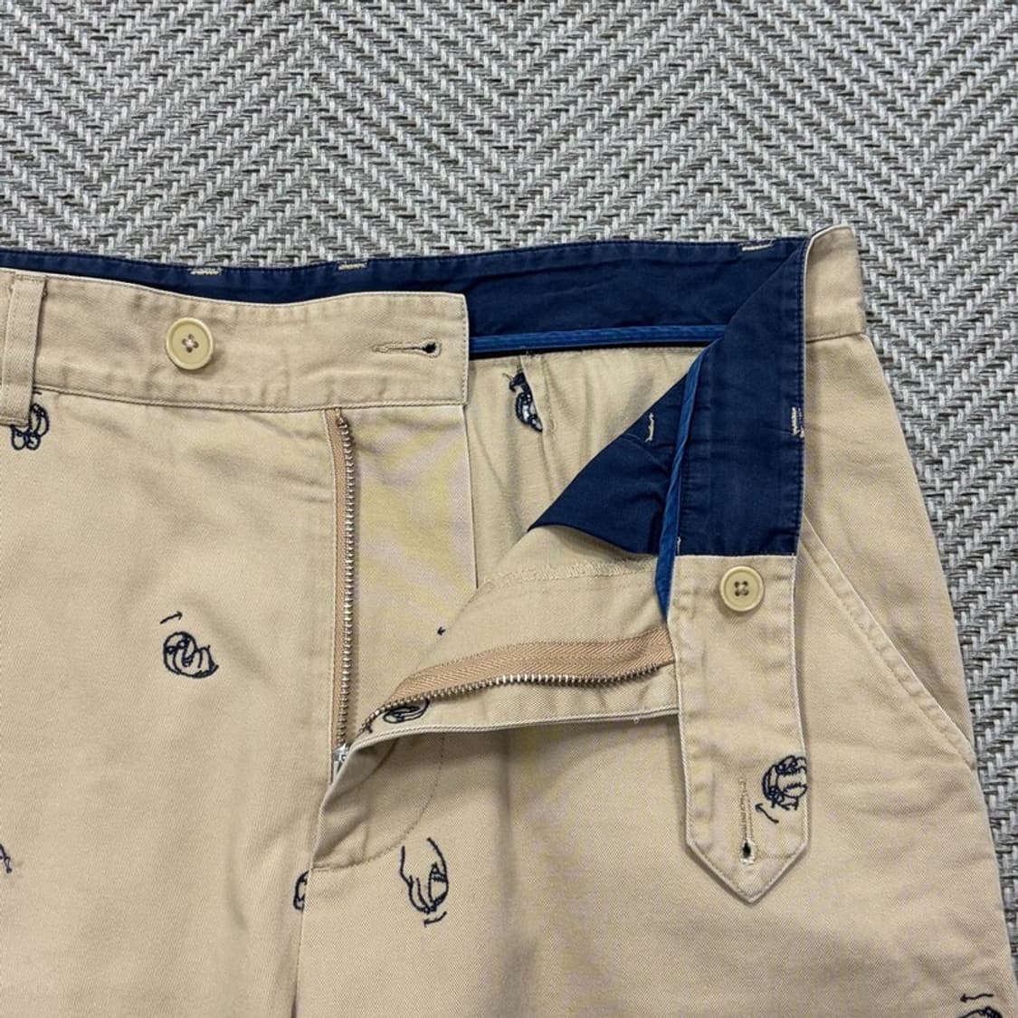 라코스테 자수 패턴 코튼 쇼츠 v2568 상품이미지5