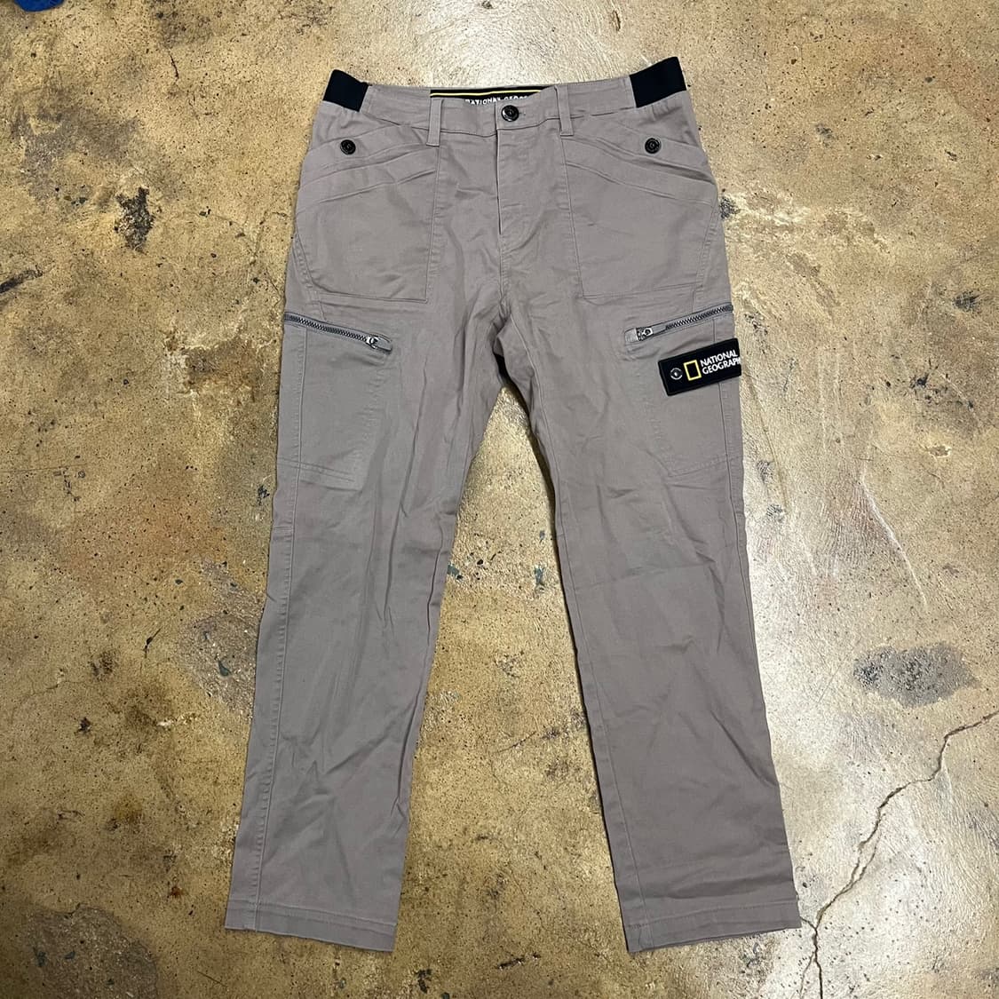 [정품] 내셔널지오그래픽 카고 바지 베이지 b8 상품이미지2