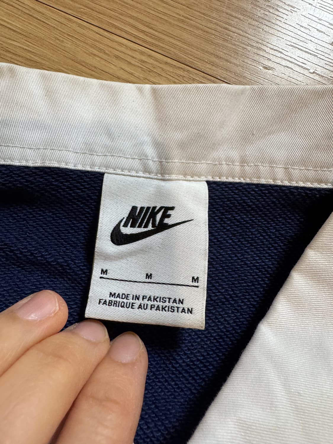 주우재 나이키 카라 맨투맨 상품이미지8