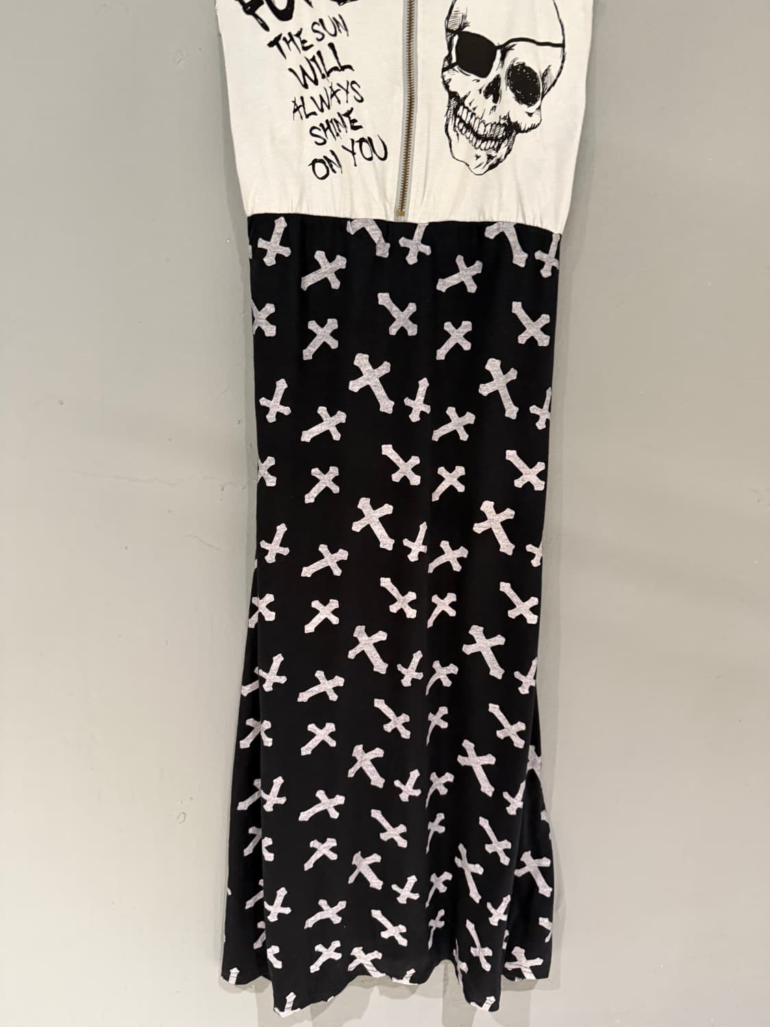 skull & cross printing one-piece 상품이미지6