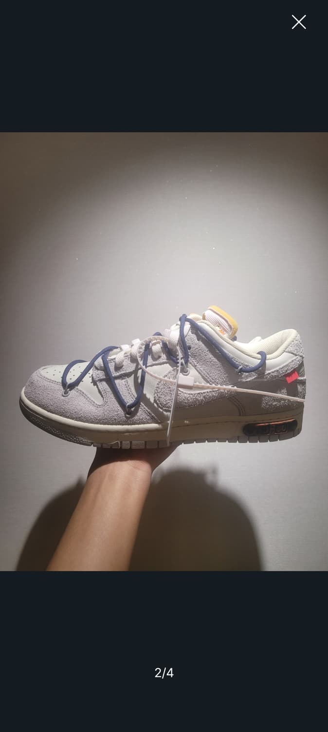 나이키 오프화이트 덩크 로우 더50 로트 상품이미지2