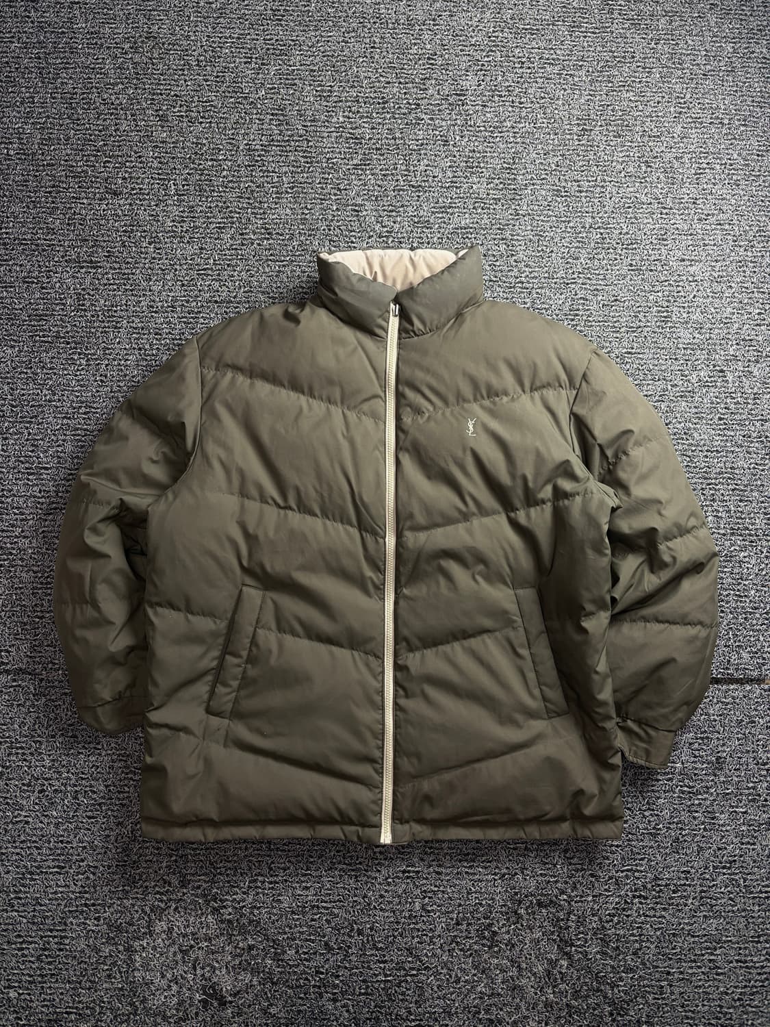 90s YSL 입생로랑 아카이브 리버시블 푸퍼 패딩 2703 상품이미지5