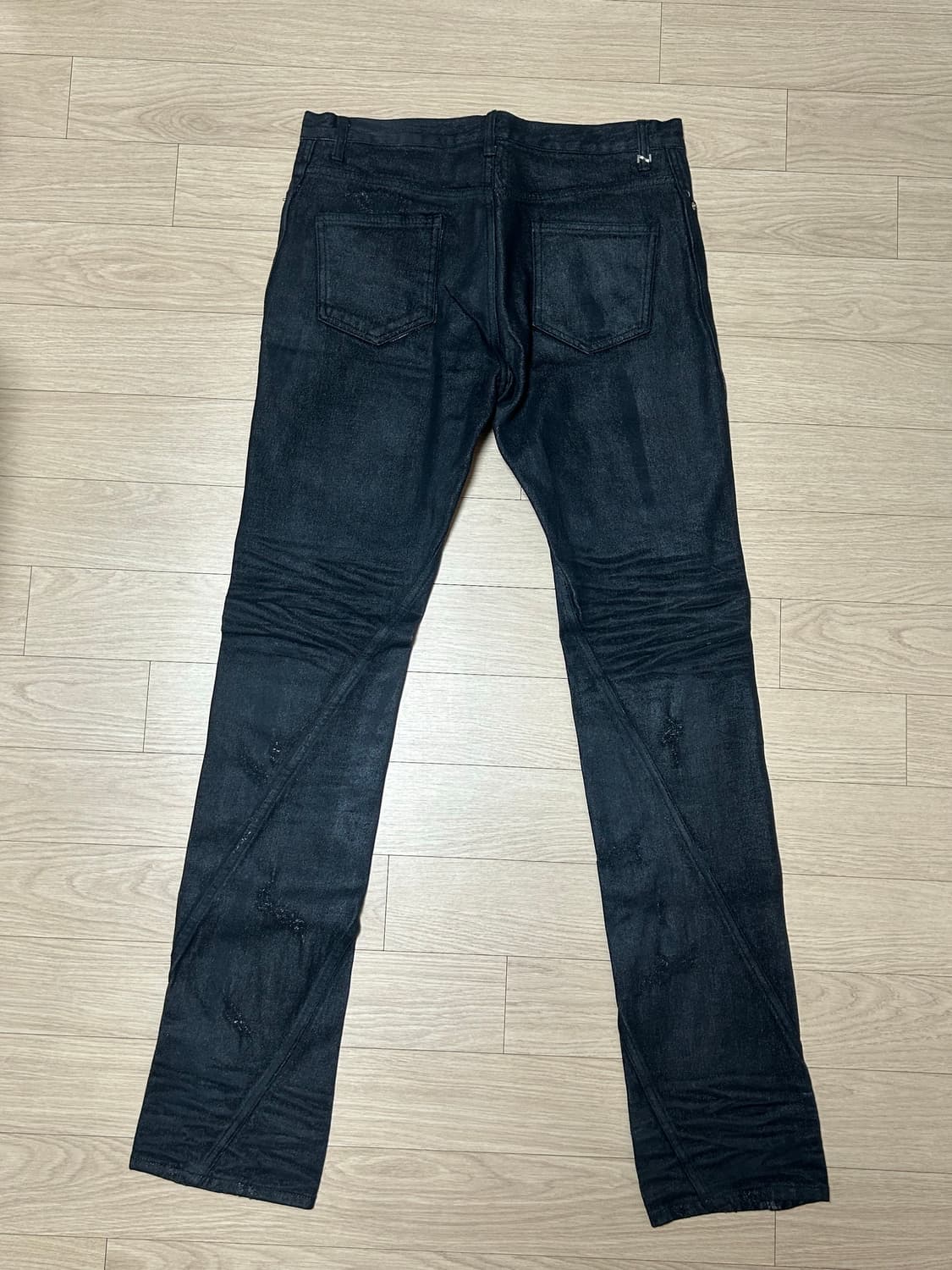 넥스트도어립스 DISTRESSED JEAN BLACK 상품이미지2