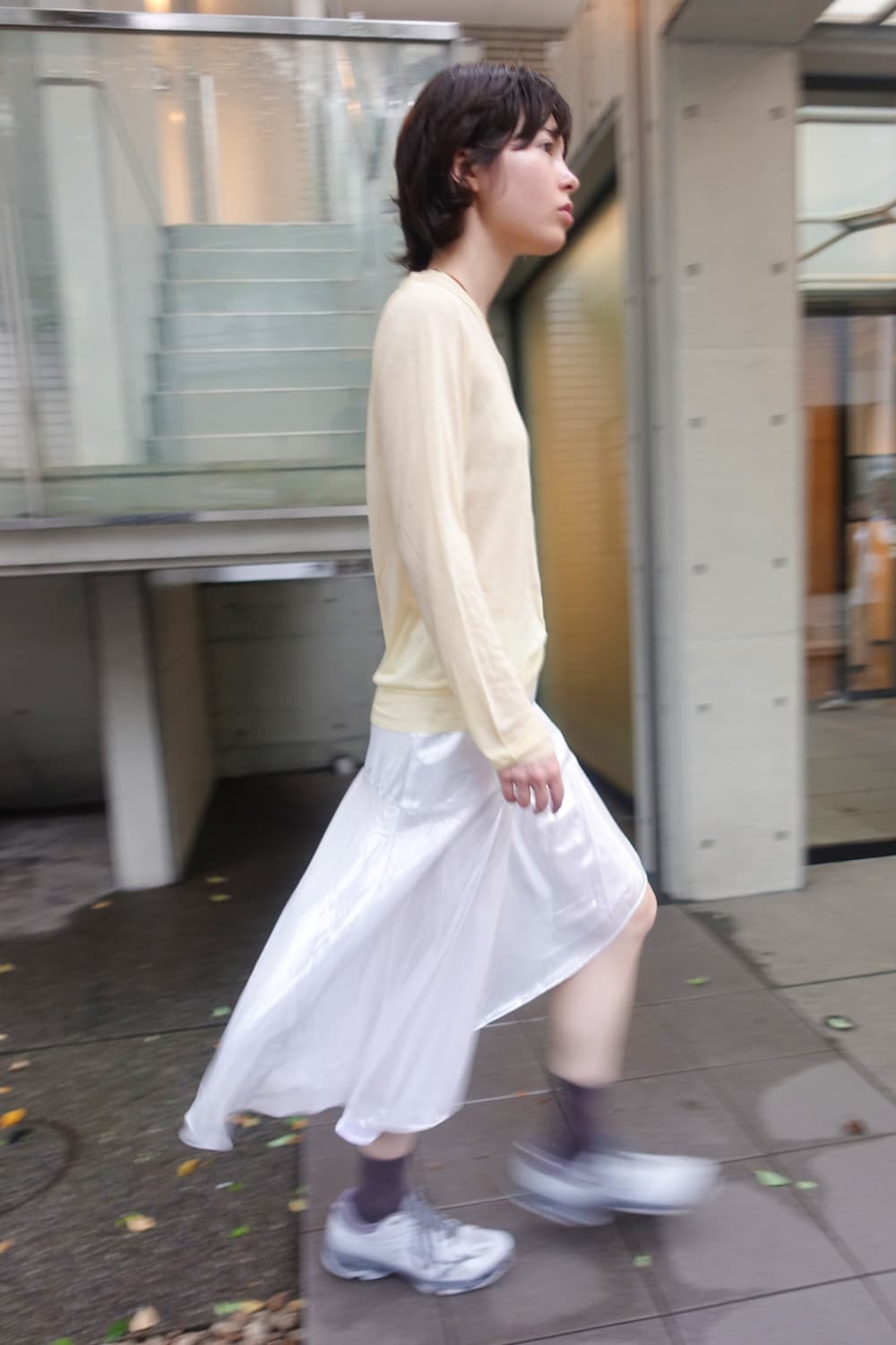 누아누 비요 스커트 실버 상품이미지2