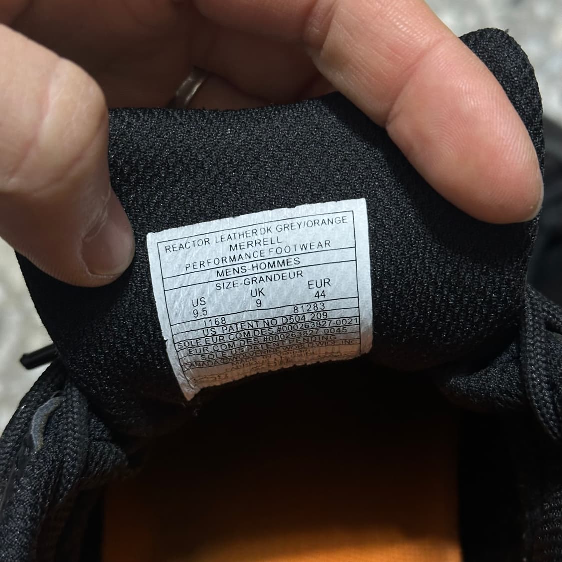 머렐 고어텍스 레더 트래킹화 상품이미지6