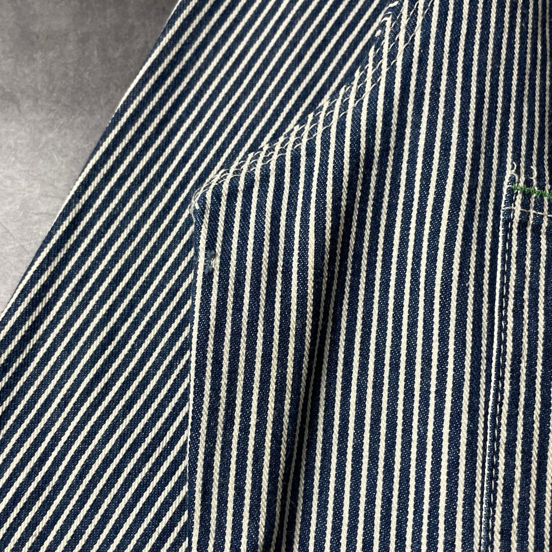 OSHKOSH 80s 오시코시 스트라이프 초어 코트 자켓A00691 상품이미지5