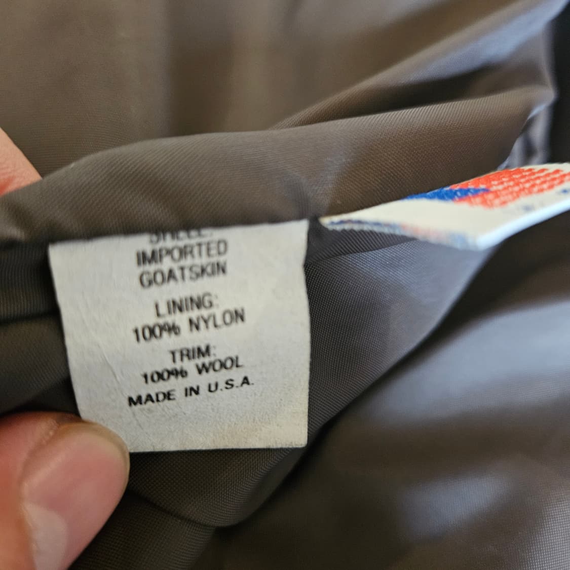 오리지널 A-2 자켓 (105~110) / 고트스킨 상품이미지6