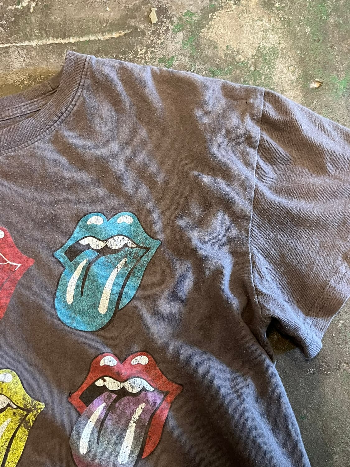 2021 [M] 롤링스톤즈 텅 로고 그래픽 밴드 티셔츠 상품이미지2