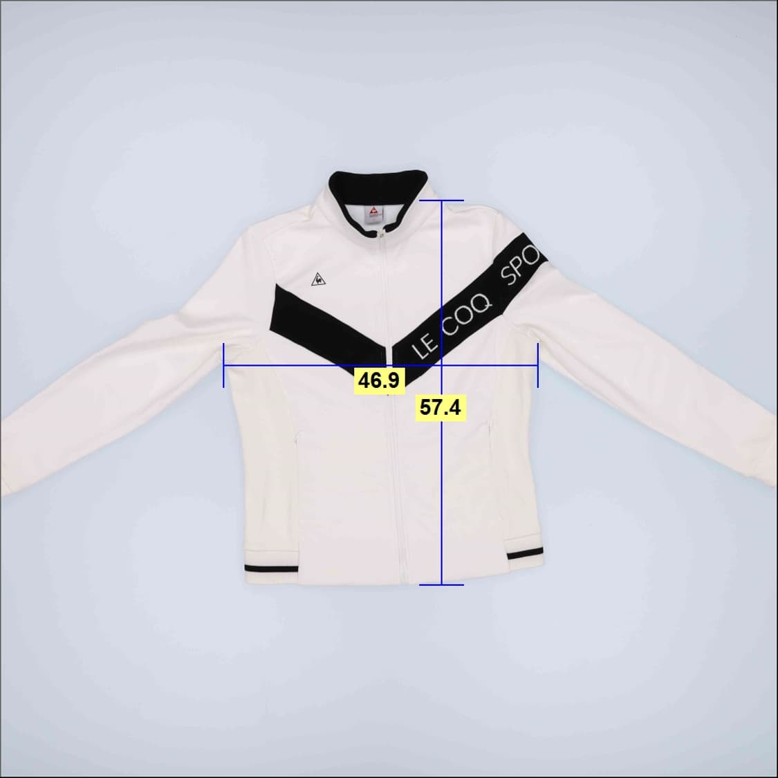 [L] 르꼬끄 여성 져지 집업 자켓 0119H1 상품이미지5