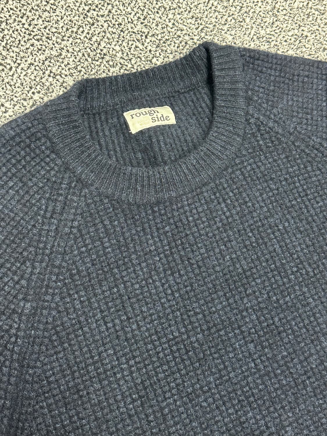 러프사이드 울 두툼 니트 상품이미지2