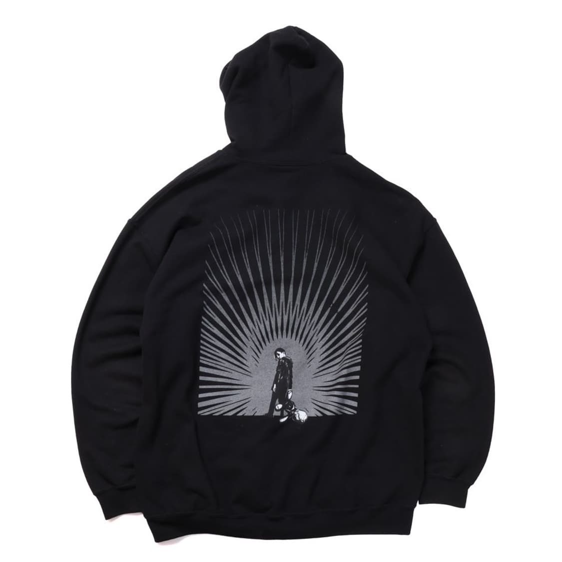 90's Korn Printing Hood Zip Up  상품이미지4