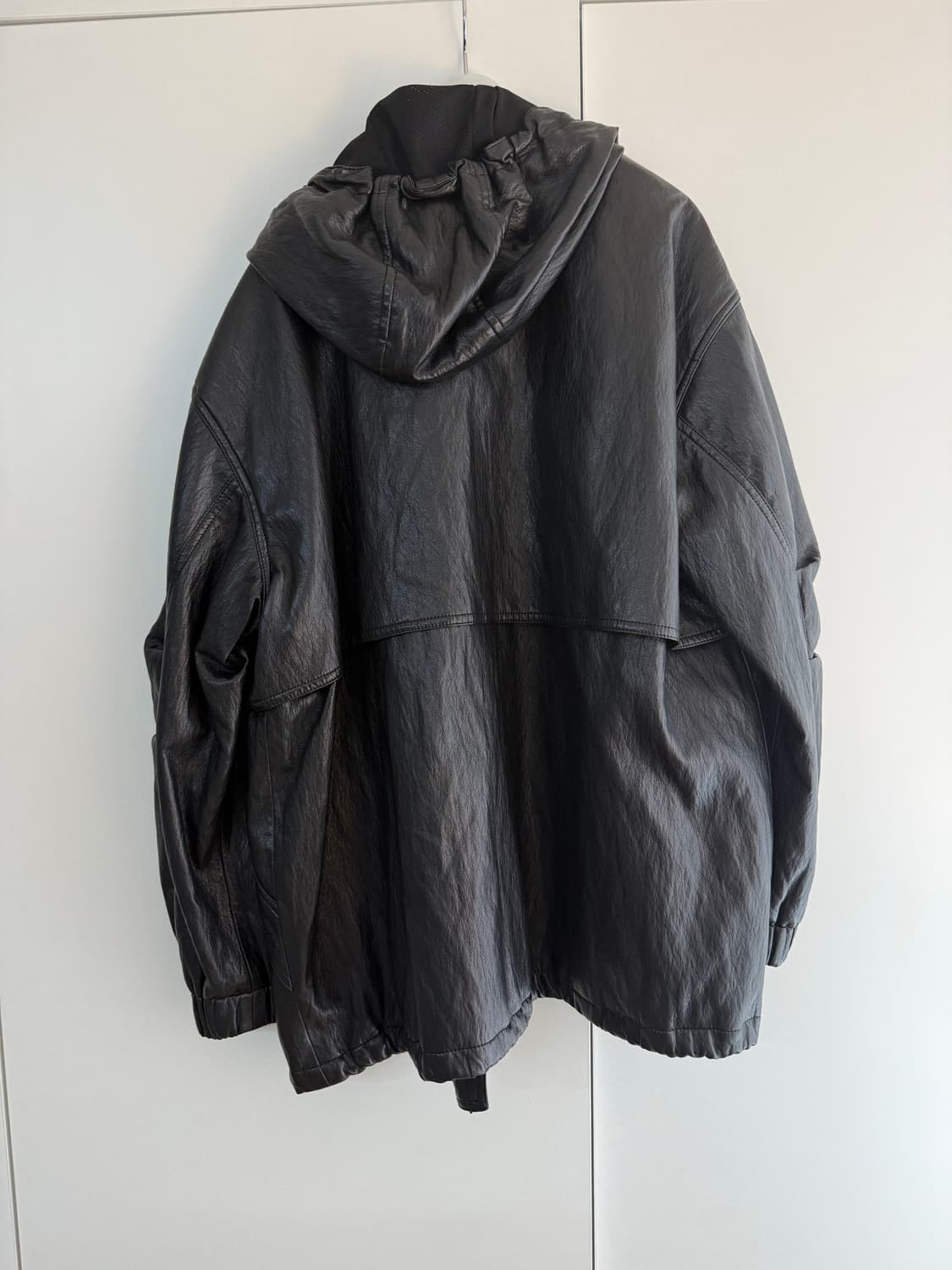 모노하 인조 가죽 점퍼 상품이미지3