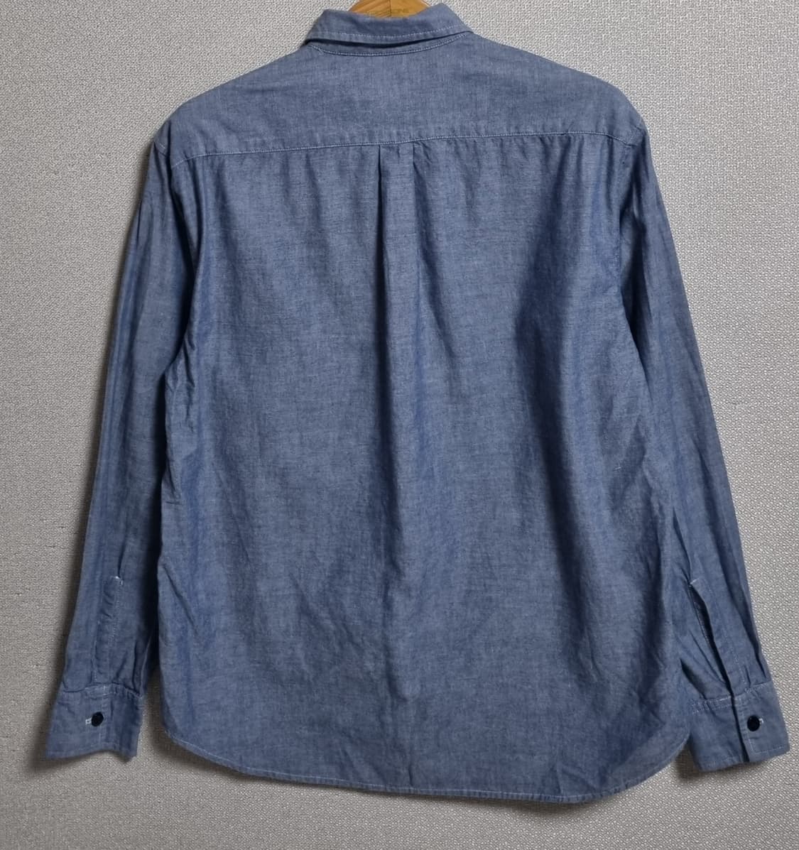 오버핏 M ) 스투시 데님셔츠 청남방 상품이미지2