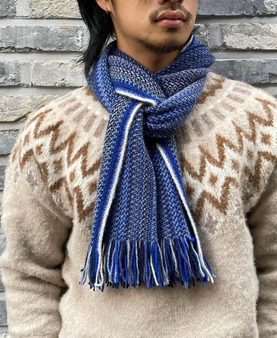 Scottish tradition angora scarf 상품이미지1