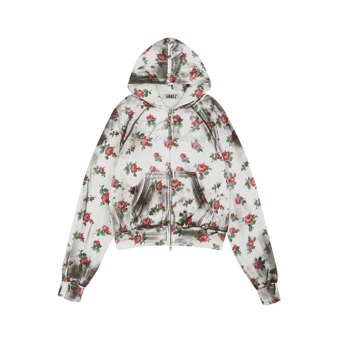 GRAILZFLOWER DIRTY ZIP HOODIE 상품이미지1