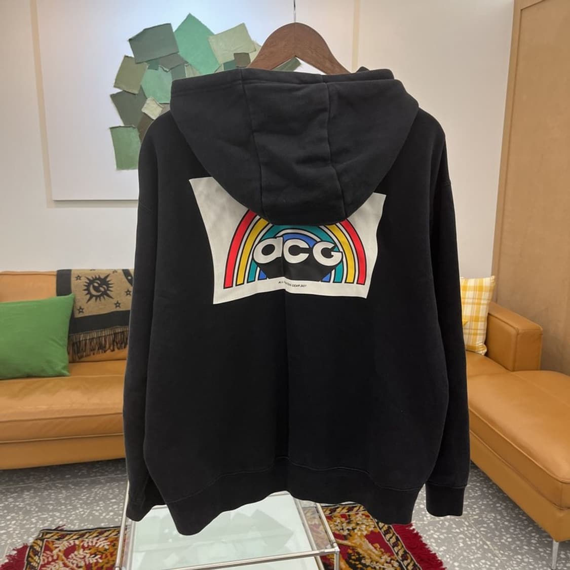 나이키 ACG 그래픽 풀오버 오버핏 약기모 후드티 105 C05613 상품이미지2