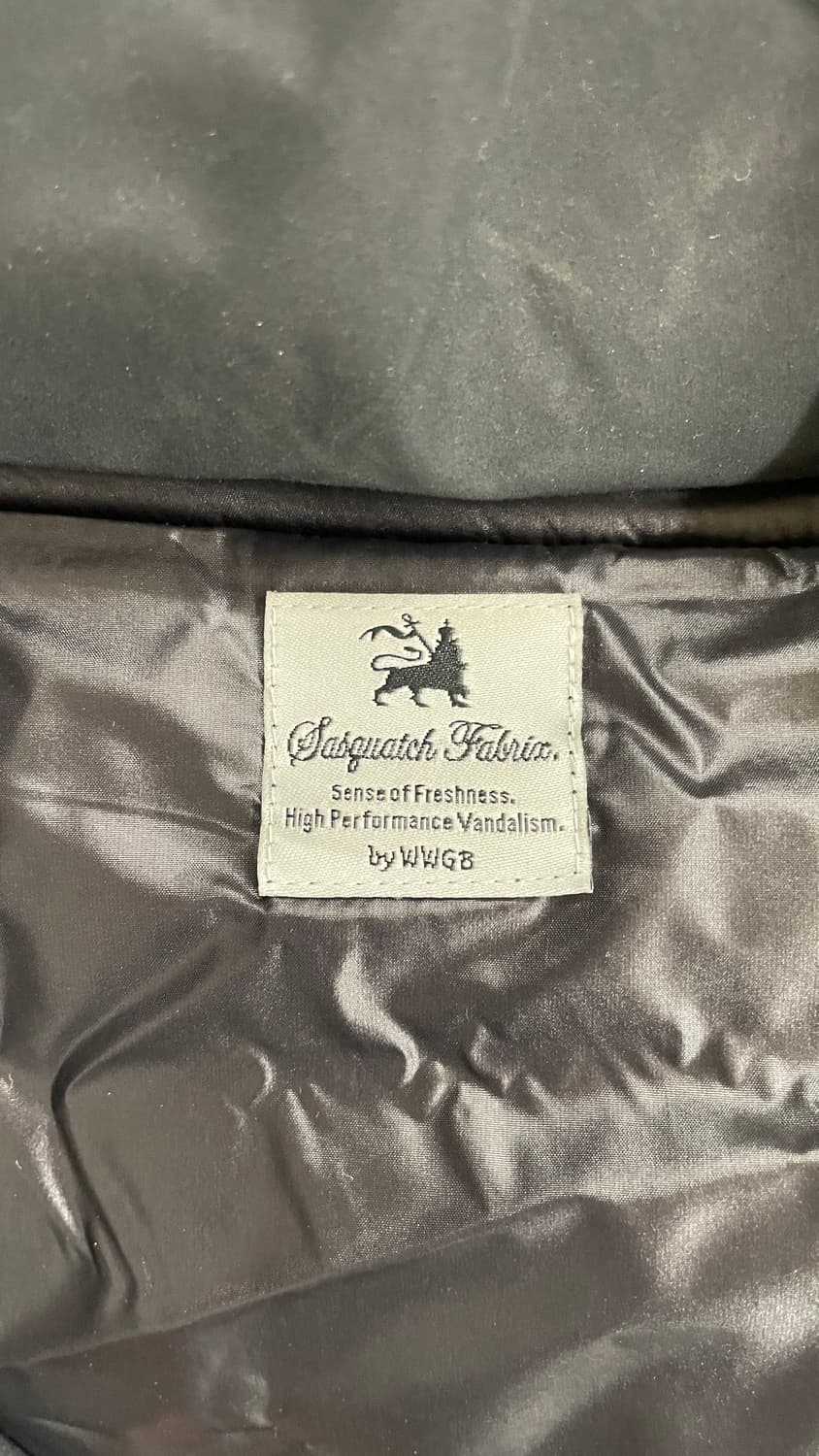 사스콰치패브릭 몬스터파카 블랙 상품이미지2