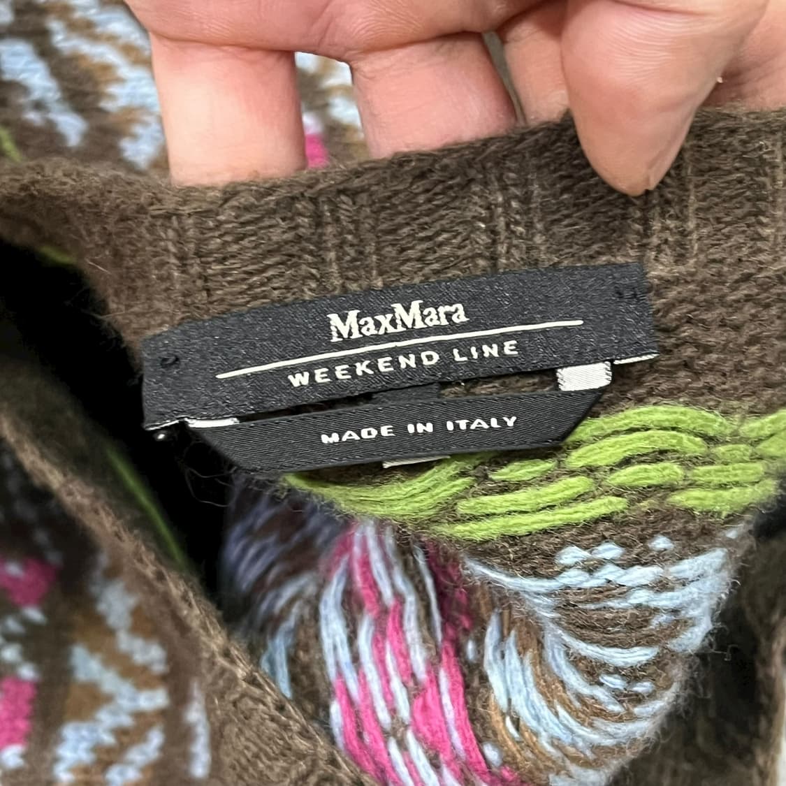  막스마라 노르딕 니트 y14085 상품이미지7