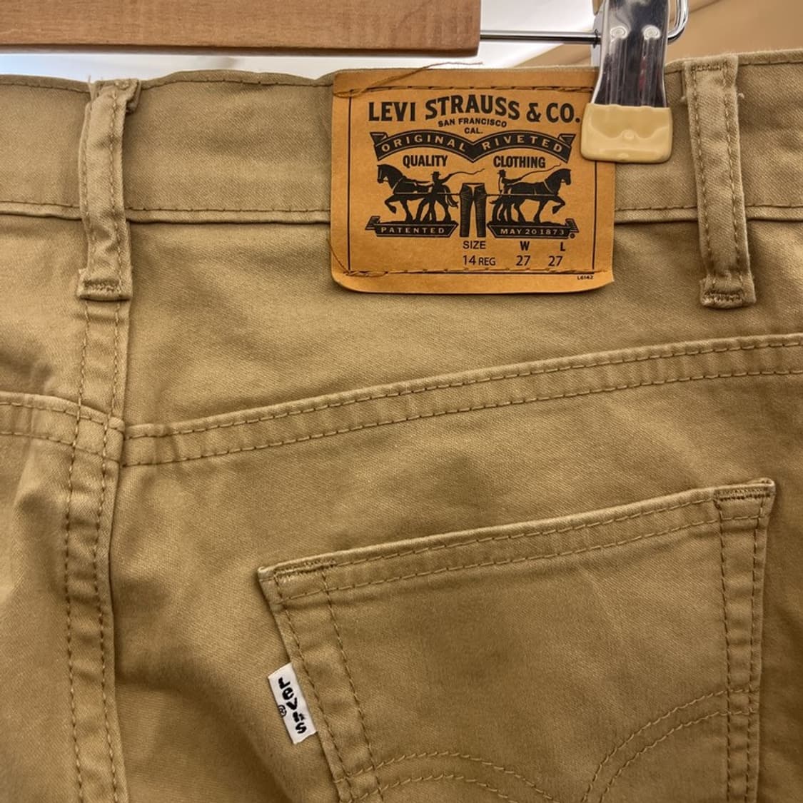 리바이스 511 모던 캐주얼 빈티지 코튼팬츠 면바지 27인치 C10485 상품이미지5